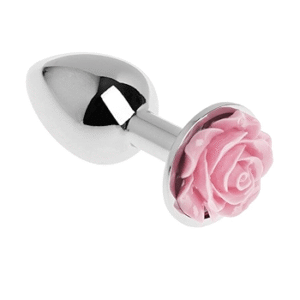 Plug Anal De Metal Flor (Grande)