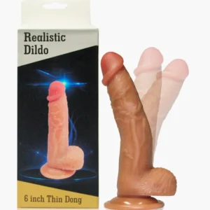 Realistic Dildo 6"