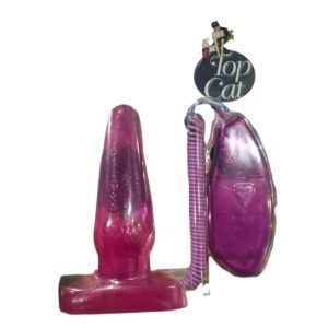 PLUG ANAL CON VIBRACIÓN - TOP CAT