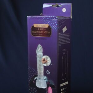 Consolador Hot Kiss Vibración Intensa con Ventosa