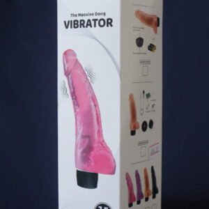 Consolador Vibratorio Recargable 19 cm – Estimulación Ajustable