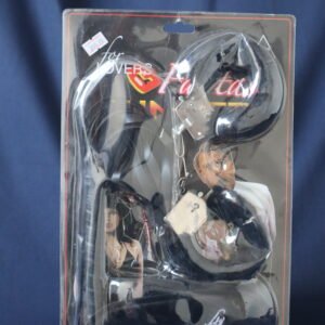 Kit de Juegos Sensoriales Íntimos – Esposas, Antifaz y Látigo