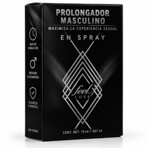 prolongador masculino feel love en spray